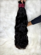 Cabelo Ondulado Natural 75 CM