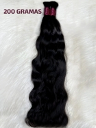 Cabelo Ondulado Natural 75 CM