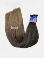 Cabelo Humano Loiro Morena Iluminado Liso 60 CM