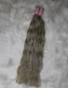 Cabelo Vietnamita Loiro Mesclado Levemente Ondulado Natural 55 CM