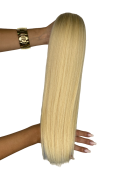 Cabelo Brasileiro Loiro Raiz esfumada 50 CM 136 Gramas