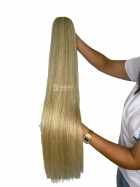 Cabelo Brasileiro Loiro Mesclado 85 CM