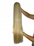 Cabelo Brasileiro Loiro Mesclado 85 CM