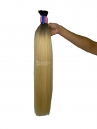 Cabelo Brasileiro Loiro Esfumado 75 CM