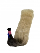 Cabelo Brasileiro Loiro Ondulado Mesclado Ponta Clara 65 CM