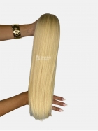 Cabelo Brasileiro Loiro Esfumado 55 CM - Barão do Cabelo