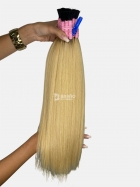 Cabelo Brasileiro Loiro Raiz Esfumada 50 CM