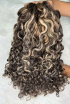 Cabelo Humano Brasileiro Cacheado Caipira Grisalho 75 CM