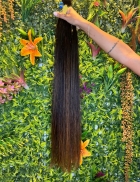 Cabelo Brasileiro Iluminado 75 CM 70 Gramas