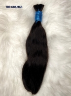 Cabelo Indiano 35 CM Levemente Ondulado - Barão do Cabelo