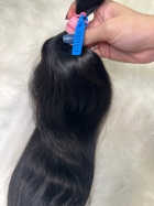 Cabelo Brasileiro Levemente Ondulado 55 CM 60 Gramas