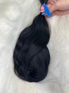 Cabelo Brasileiro Levemente Ondulado 55 CM 60 Gramas