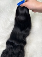 Cabelo Brasileiro Levemente Ondulado 55 CM 112 Gramas