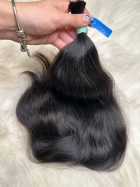 Cabelo Brasileiro Levemente Ondulado 60 CM 78 Gramas