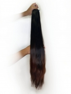 Cabelo Brasileiro Liso Com Leve Ondulação Nas Pontas 85 CM 198 Gramas