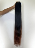 Cabelo Brasileiro Liso Com Leve Ondulação Nas Pontas 85 CM 198 Gramas