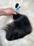 Cabelo Humano Brasileiro Levemente Ondulado 50 CM 44 Gramas