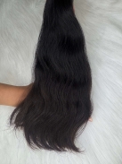 Cabelo Brasileiro Levemente Ondulado 45 CM 148 Gramas - Barão Do Cabelo