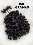 Cabelo Humano Natural Cacheado Tipo 3 45 CM