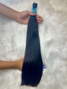 Cabelo Brasileiro Liso 50 CM 70 Gramas