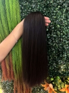 Cabelo Brasileiro Liso 50 CM 96 Gramas