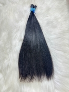 Cabelo Brasileiro Liso Castanho 50 CM 104 Gramas
