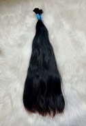 Cabelo Brasileiro Ondulado Castanho 50 cm 78 Gramas