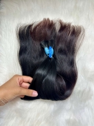 Cabelo Brasileiro Ondulado Castanho 50 cm 78 Gramas