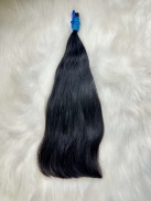 Cabelo Brasileiro Levemente Ondulado Castanho 50 cm 80 Gramas