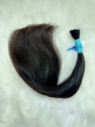 Cabelo Brasileiro Castanho Liso 50 cm 64 Gramas