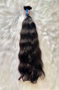 Cabelo Brasileiro Ondulado Castanho 55 cm 142 Gramas