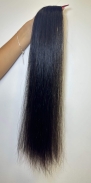Cabelo Brasileiro Liso Castanho 65 CM 42 Gramas