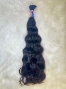 Cabelo Brasileiro Ondulado 55 cm 100 Gramas