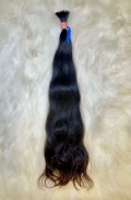 Cabelo Brasileiro Ondulado Castanho 55 cm 90 Gramas