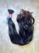 Cabelo Brasileiro Ondulado Castanho 55 cm 90 Gramas