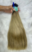 Cabelo Brasileiro Loiro Mesclado Liso 45 CM