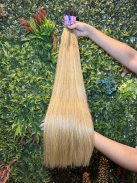 Cabelo Brasileiro Loiro Mel Esfumado 70 CM