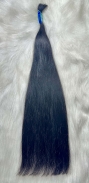 Cabelo Brasileiro Liso Castanho 60 CM 46 Gramas