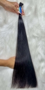 Cabelo Brasileiro Liso Castanho 60 CM 46 Gramas