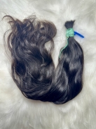 Cabelo Brasileiro Ondulado Castanho 65 cm 88 Gramas