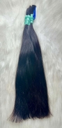 Cabelo Brasileiro Castanho Levemente Ondulado 45 CM 110 Gramas
