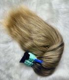 Cabelo Brasileiro 55 CM Loiro Mesclado