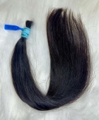 Cabelo Brasileiro Castanho Liso 50 CM 54 Gramas