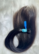 Cabelo Brasileiro Castanho Liso 50 CM 54 Gramas