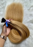 Cabelo Brasileiro Loiro Mel 70 CM 140 Gramas