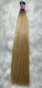 Cabelo Brasileiro Loiro Mesclado Mel 60 CM 180 Gramas