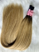 Cabelo Brasileiro Loiro Mesclado Mel 60 CM 180 Gramas