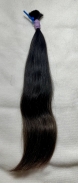 Cabelo Brasileiro Levemente Ondulado Castanho 45 CM 48 Gramas