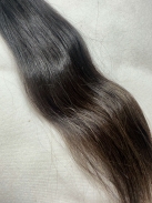 Cabelo Brasileiro Levemente Ondulado Castanho 45 CM 48 Gramas