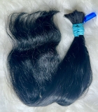 Cabelo Brasileiro Ondulado Castanho 45 CM 56 Gramas
